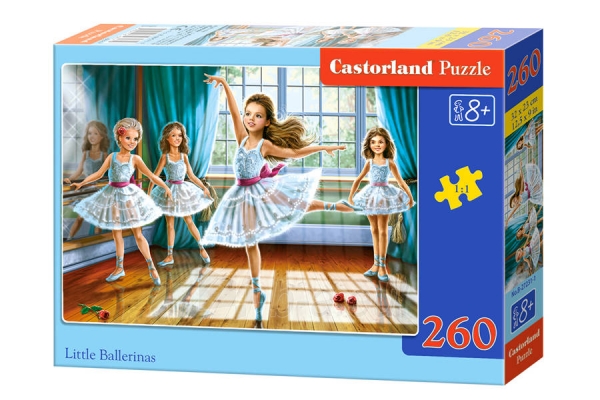 Dėlionė Castorland Little Ballerinas, 260 dalių paveikslėlis 1 iš 1