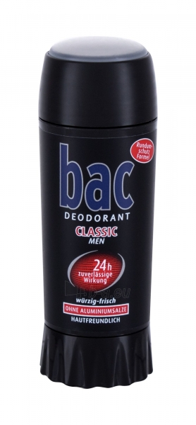 Dezodorantas BAC Classic 40ml 24h paveikslėlis 1 iš 1