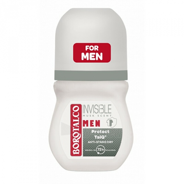 Dezodorantas Borotalco Ball deodorant Men Invisible Dry (Deo Roll On) 50 ml paveikslėlis 1 iš 1