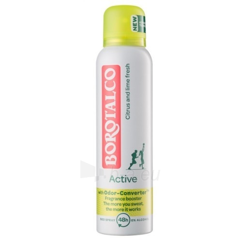 Dezodorantas Borotalco Deodorant in spray with Citrus scent Active 150 ml paveikslėlis 1 iš 1