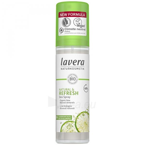 Dezodorantas Lavera Refresh (Deo Spray) 75 ml paveikslėlis 1 iš 1