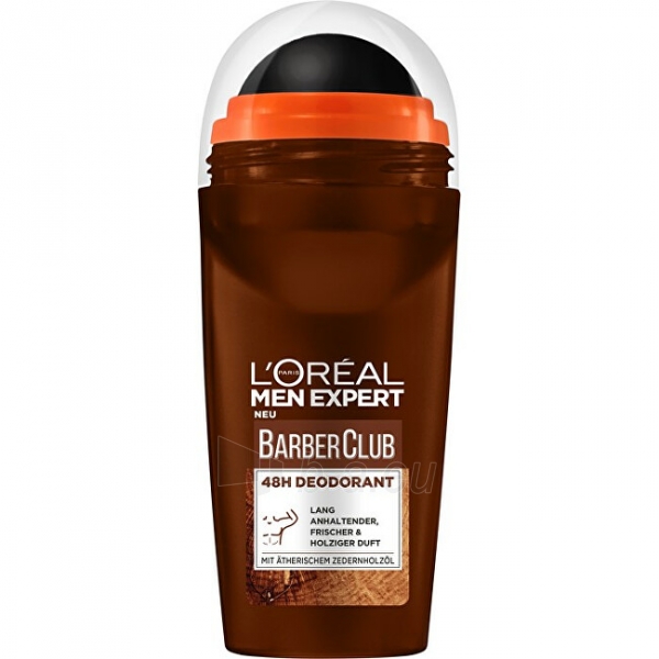 Dezodorantas L´Oréal Paris Ball deodorant Men Expert Barber Club (Roll-on Deodorant) 50 ml paveikslėlis 1 iš 1