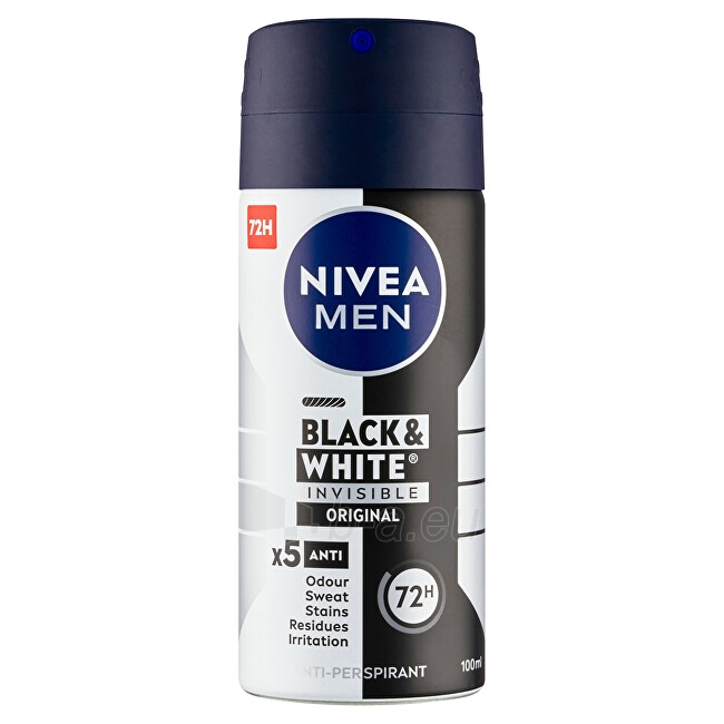 Dezodorantas Nivea Antiperspirant Inspiration For Men Invisible For Black & White (Antiperspirant) 100 ml paveikslėlis 1 iš 2