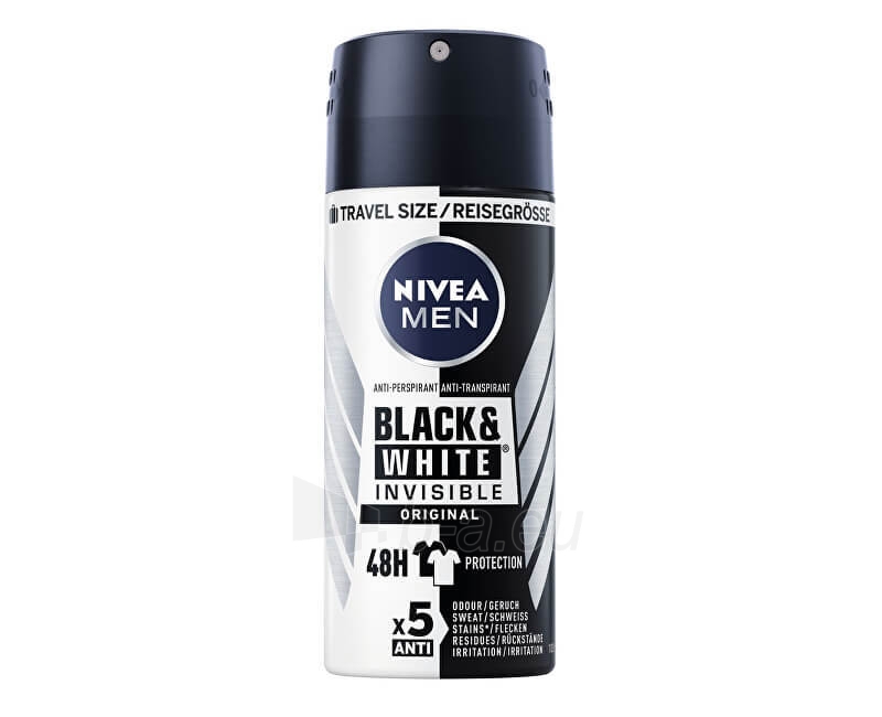 Dezodorantas Nivea Antiperspirant Inspiration For Men Invisible For Black & White (Antiperspirant) 100 ml paveikslėlis 2 iš 2