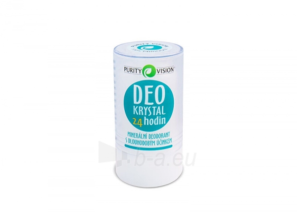 Dezodorantas Purity Vision Mineral crystal deo 24 hours - 120 g paveikslėlis 4 iš 4