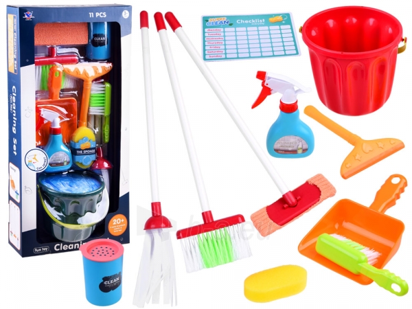 Didelis valymo rinkinys - Cleaning Set paveikslėlis 1 iš 7