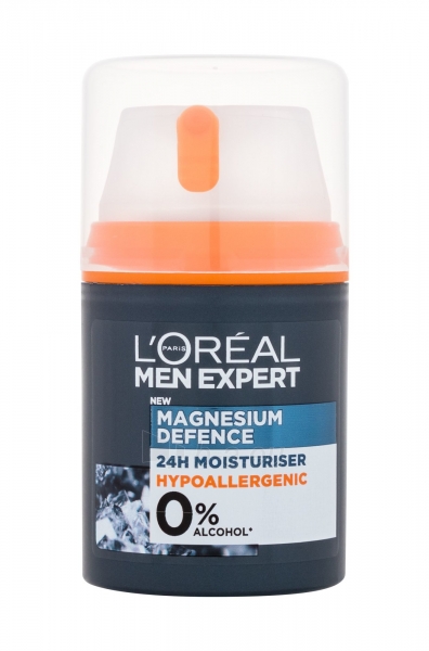 Dieninis cream LOréal Paris Men Expert Magnesium Defence Day Cream 50ml 24H paveikslėlis 1 iš 1