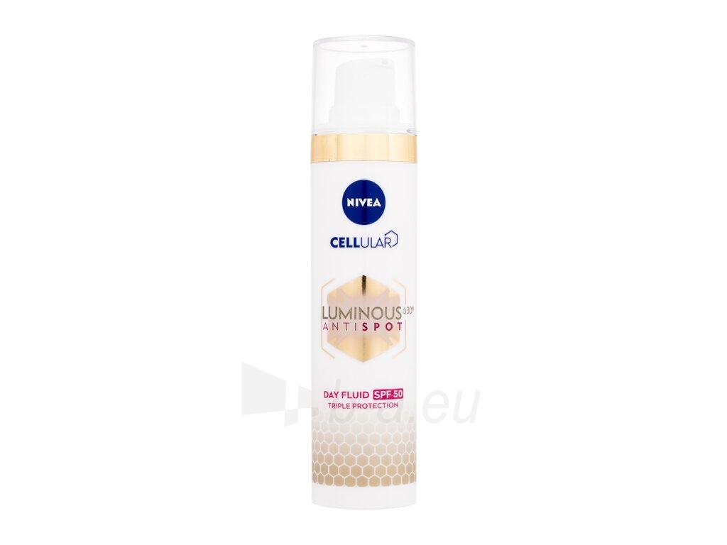 Dieninis kremas Nivea Cellular Luminous 630 Antispot Day Cream 40ml SPF50 paveikslėlis 1 iš 1