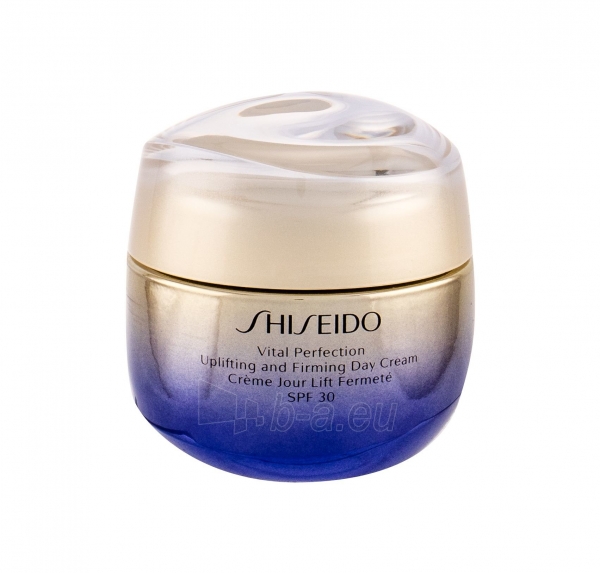 Dieninis kremas sausai odai Shiseido Vital Perfection Uplifting and Firming 50ml SPF30 paveikslėlis 1 iš 1