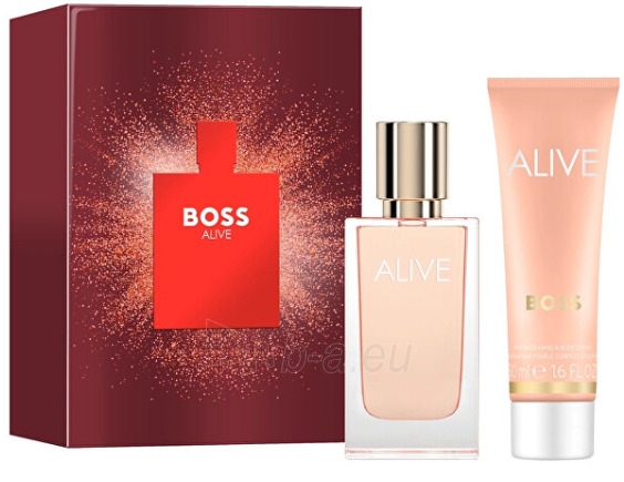 Dovanų rinkinys Hugo Boss Boss Alive - EDP 30 ml + tělové mléko 50 ml paveikslėlis 2 iš 3