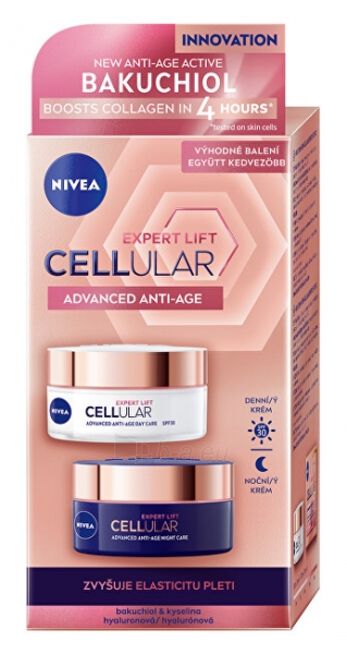 Gift set Nivea Cellular Expert Lift remodeling care gift set for mature skin paveikslėlis 1 iš 2