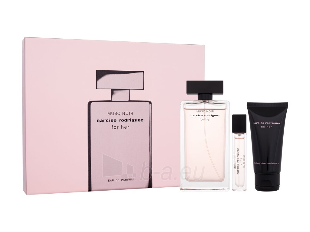 Dovanų komplekts Parfumuotas vanduo Narciso Rodriguez For Her Musc Noir Eau de Parfum 100ml paveikslėlis 1 iš 1