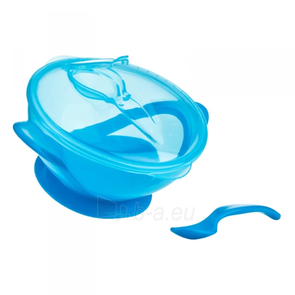 Dubenėlis NT suction bowl with lid & spoon paveikslėlis 1 iš 1