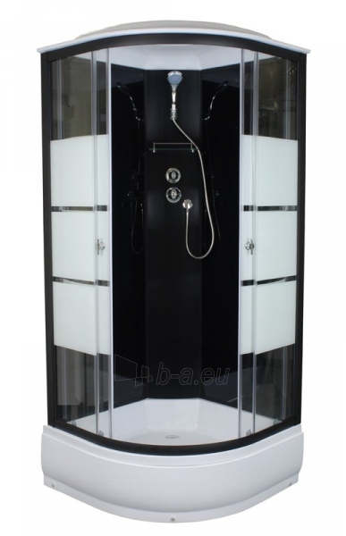 Shower enclosures Era 90 Black Line paveikslėlis 1 iš 5