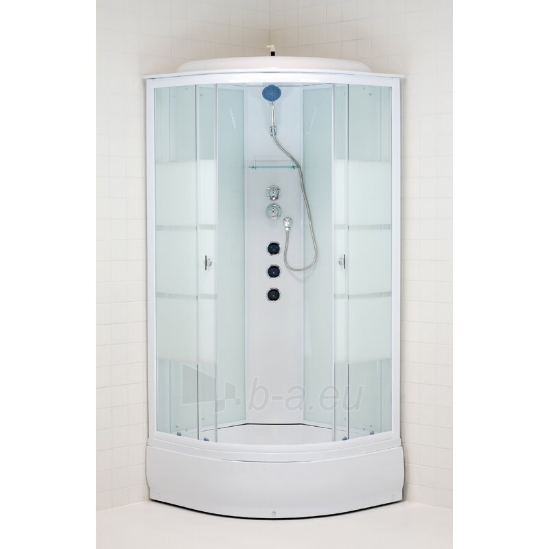 Shower enclosures Era 90 White Line Jet paveikslėlis 1 iš 13