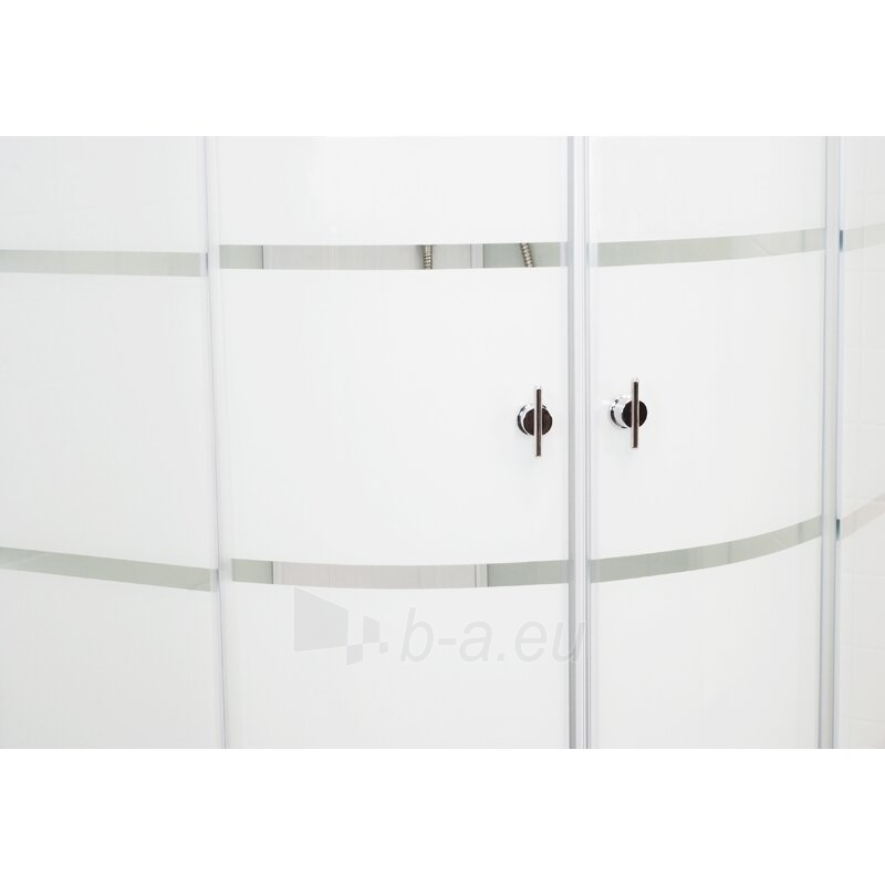 Shower enclosures Era 90 White Line Jet paveikslėlis 5 iš 13