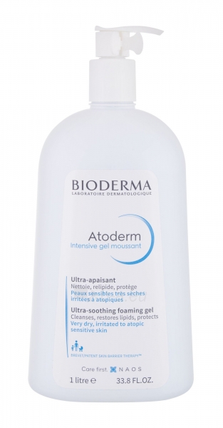 Dušas želeja BIODERMA Atoderm Intensive Ultra-Soothing 1000ml paveikslėlis 1 iš 1