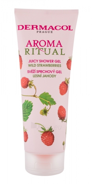 Dušo želė Dermacol Fresh Wild Strawberries Aroma Ritual 250 ml paveikslėlis 1 iš 1