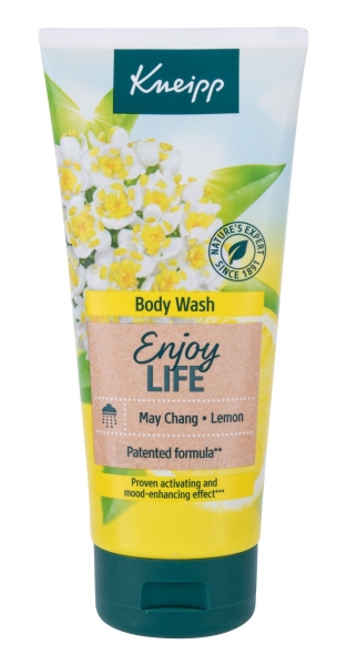 Dušo želė Kneipp Body Wash Enjoy Life 200ml May Chang & Lemon paveikslėlis 1 iš 1