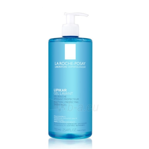 Dušo žele La Roche Posay Soothing, protective shower gel Lipikar Gel Lavant - 400 ml paveikslėlis 3 iš 3