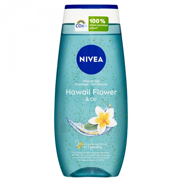 Dušo žele Nivea Hawaiian Flower & Oil 250 ml paveikslėlis 1 iš 3