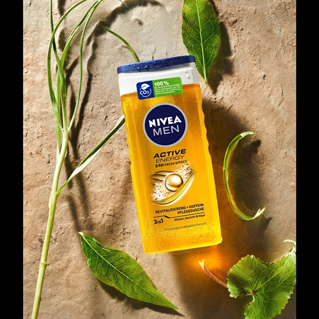 Dušo želė Nivea Men Active Energy 500ml paveikslėlis 3 iš 4