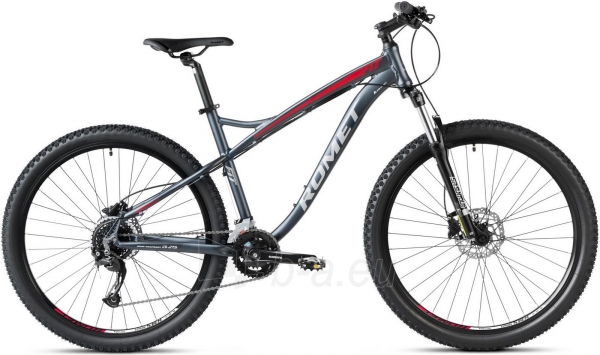 Dviratis Romet Rambler FIT 27.5 2023 black-red-18 / L paveikslėlis 1 iš 9