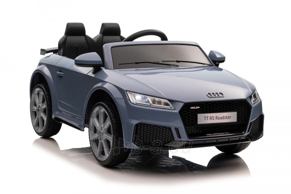 Elektromobilis Audi TT RS, mėlynas paveikslėlis 1 iš 7