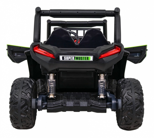 Dvivietis elektromobilis Buggy UTV, žalias paveikslėlis 10 iš 17