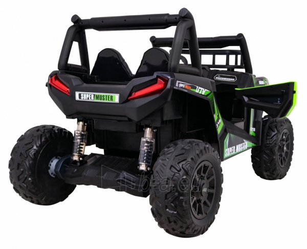 Dvivietis elektromobilis Buggy UTV, žalias paveikslėlis 8 iš 17