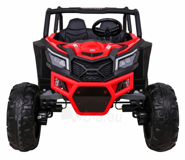 Dvivietis elektromobilis Buggy UTV-MX, raudonas paveikslėlis 14 iš 17