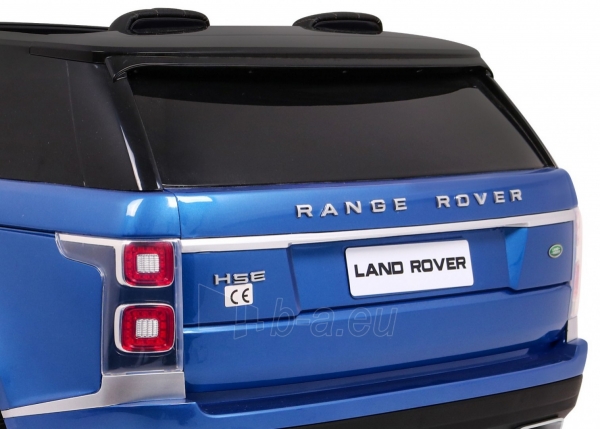 Dvivietis elektromobilis Range Rover HSE, mėlynas paveikslėlis 8 iš 15