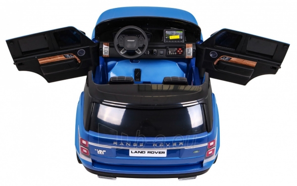Dvivietis elektromobilis Range Rover HSE, mėlynas paveikslėlis 6 iš 15