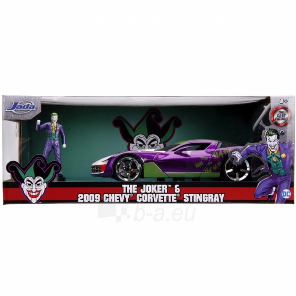 Džokerio figūrėlė su automobiliu, DC comics, 1:24 paveikslėlis 8 iš 14