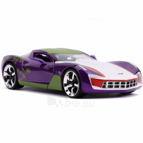 Džokerio figūrėlė su automobiliu, DC comics, 1:24 paveikslėlis 4 iš 14