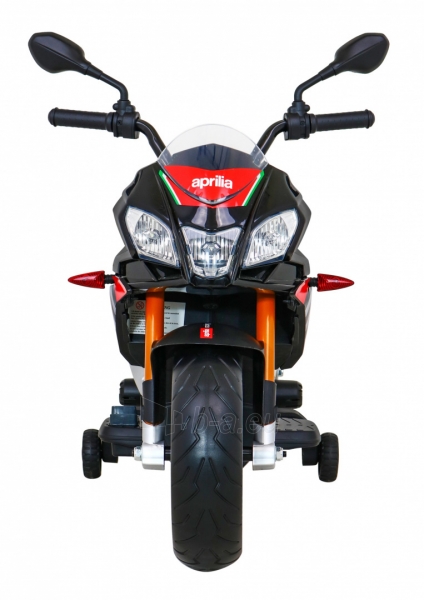 Elektrinis motociklas Aprilia Tuono V4, juodas paveikslėlis 12 iš 14