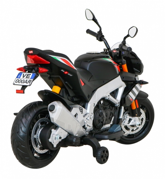 Elektrinis motociklas Aprilia Tuono V4, juodas paveikslėlis 6 iš 14