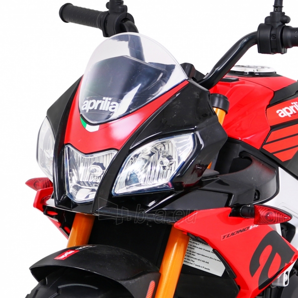 Elektrinis motociklas Aprilia Tuono V4, raudonas paveikslėlis 5 iš 14