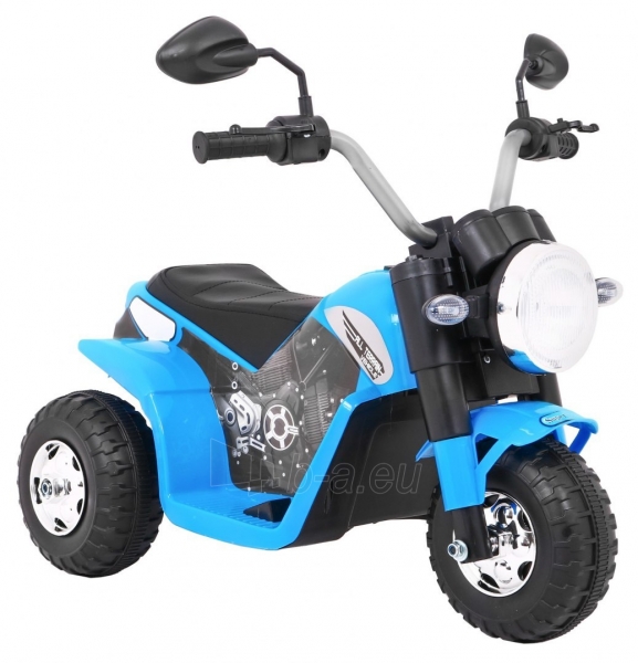 Elektrinis motociklas MiniBike, mėlynas paveikslėlis 9 iš 9