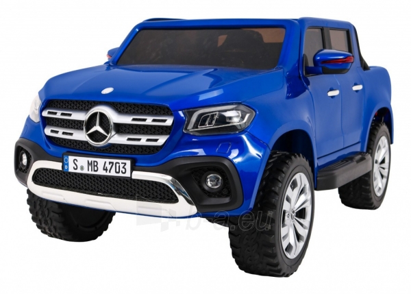 Elektromobilis Mercedes Benz X-Class MP4, lakuotas mėlynas paveikslėlis 1 iš 16