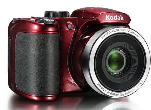 Fotoaparatas Kodak AZ252 Red paveikslėlis 1 iš 3