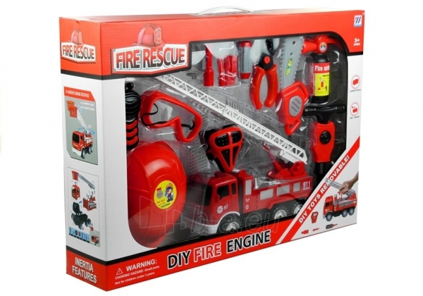 Gaisrininko rinkinys "Fire Rescue" paveikslėlis 9 iš 9