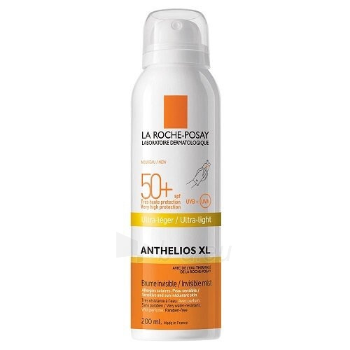 Gaivus kūno purškimas su labai aukšta apsauga La Roche Posay SPF 50+ Anthelios XL 200 ml paveikslėlis 1 iš 1