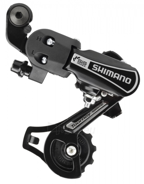 Galinis pavarų perjungėjas Shimano Tourney RD-TY21B Adapter 6-speed black paveikslėlis 1 iš 1