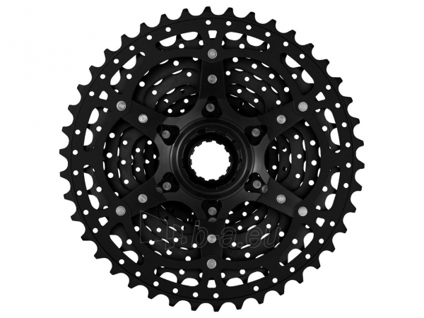 Galinis žvaigždžių blokas SunRace CSMS3 10-speed black-11-42T paveikslėlis 1 iš 3