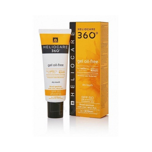 Gelis be aliejaus Heliocare (Gel Oil-Free) SPF 50 360° 50 ml paveikslėlis 1 iš 1