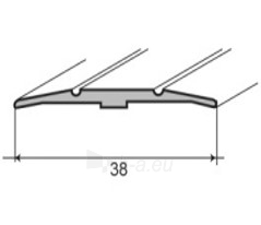 Grindų apdailos porfilis G140 93 sujungimas plokščias Auksinis 38/93CM A paveikslėlis 1 iš 1