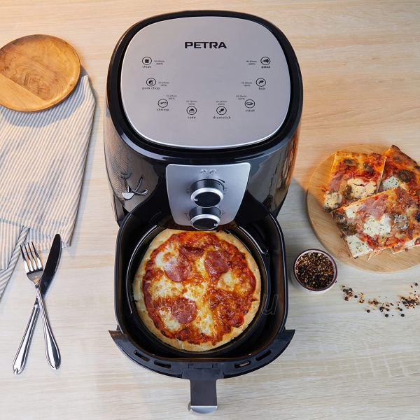 Gruzdintuvė Petra PT5175VDEEU10 Manual Air Fryer 5.2L paveikslėlis 4 iš 10