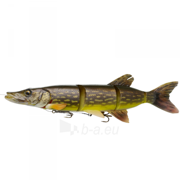 Guminukas SAVAGE GEAR 4D Line Thru Pike 48CM 820G Dotted Pike paveikslėlis 1 iš 1