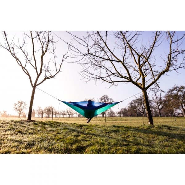 Hamakas ADVENTURE HAMMOCK, Ice Blue paveikslėlis 12 iš 21